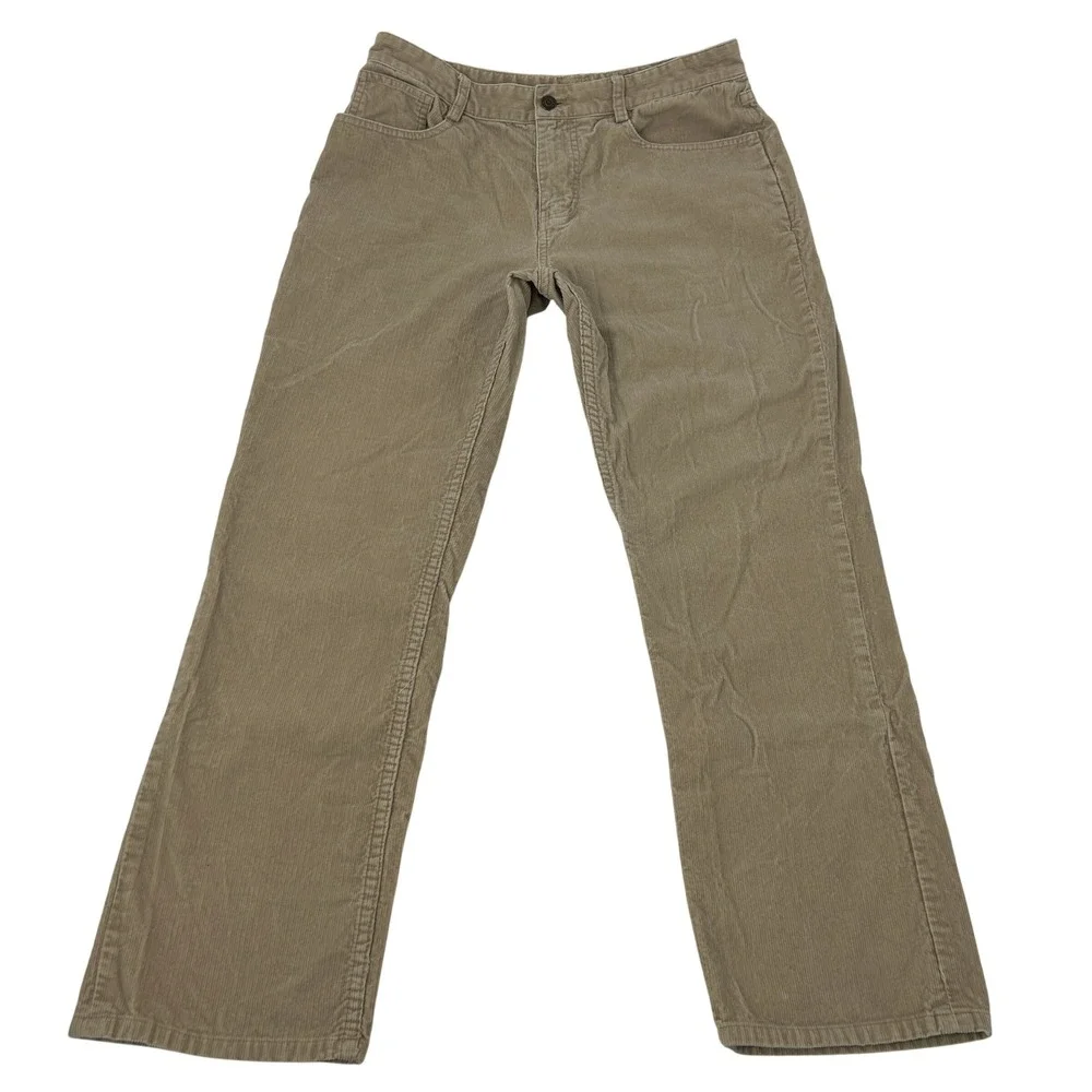 Vineyard Vines 5 Pocket Corduroy Pants Mens 33x30 (Act 31x28) Beige Straight Leg